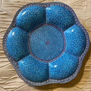 Turkish/Arabic Floral Hand Painted Metal Display Stand